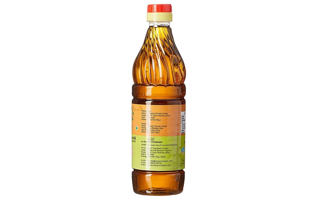 Sampurn Organic Sesame Oil    Bottle  500 millilitre